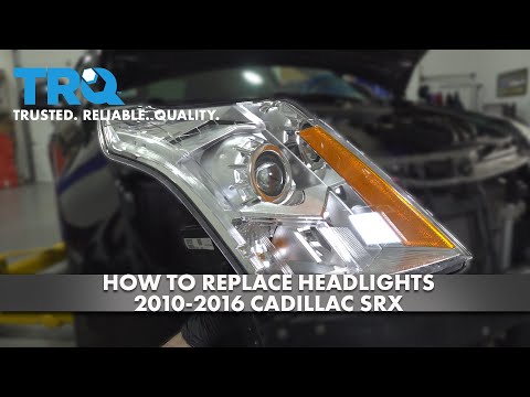 How to Replace Headlights 2010-2016 Cadillac SRX