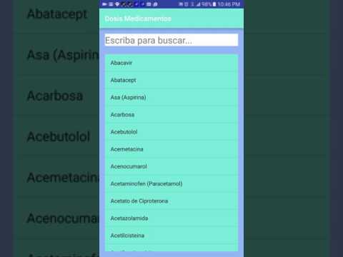 Vademécum de medicamentos Video