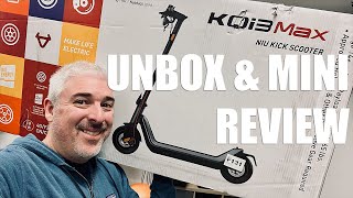 NIU KQI3 Max Unboxing & Mini-Review: The Good, The Bad, and the Ugly