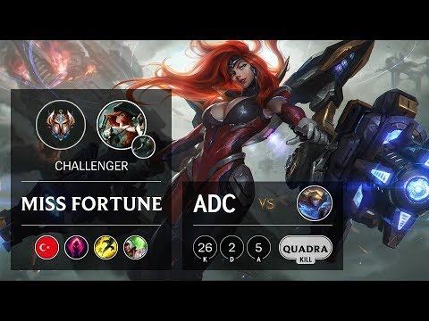Miss Fortune ADC vs Ezreal - TR Challenger Patch 9.20