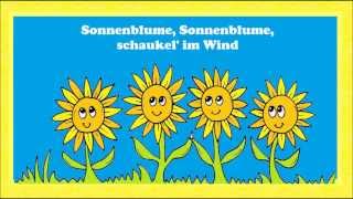 Sonnenblume - ein einfaches Sommerlied für Kinder