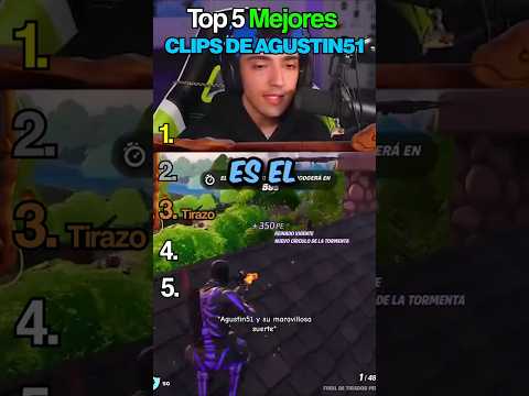 Top 5 Mejores Clips de Agustín 😂