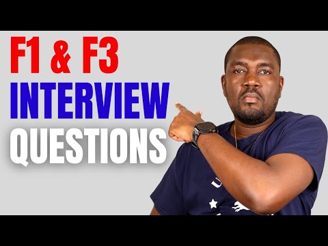 Immigrant Visa Interview Questions (F1 & F3 Categories)