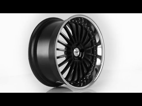 TSW Alloy Wheels- Silverstone in Gloss Black with Mirror Cut Lip