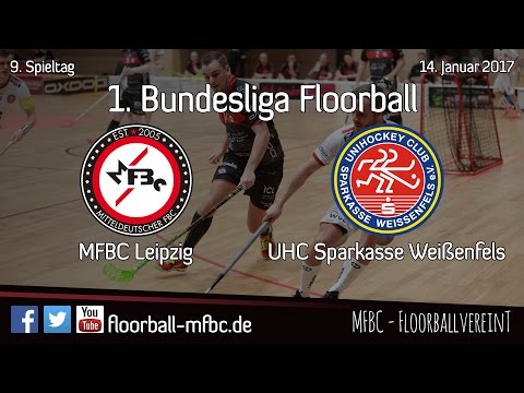 Highlights: MFBC Leipzig - UHC Sparkasse Weißenfels / 9. Spieltag 2016/2017