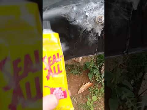 Amazing gas tank repair for $5 plastic and metal tanks