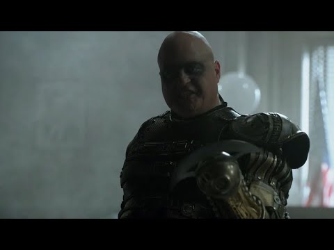 'The Executioner' Barnes Cuts Off Kathryns Head & Beats Everyone Up (Gotham TV Series)