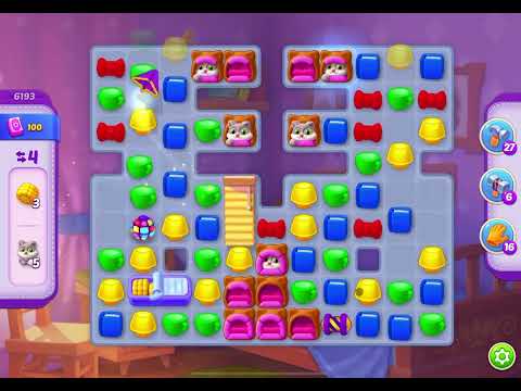 HomeScapes Level 6193 no boosters (13 moves)