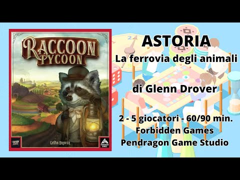 Astoria: la ferrovia degli animali (gioco da tavolo) - Tutorial italiano