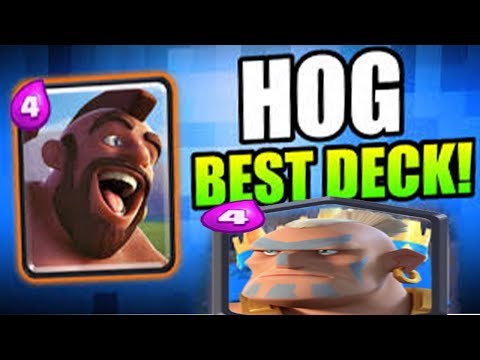 WOW!! THE BEST HOG DECK EVER in Clash Royale | EREN TUNA vs GustavoLCM
