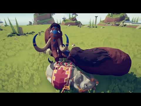Sacred Elephant vs Mammoth- Totally Accurate Battle Simulator