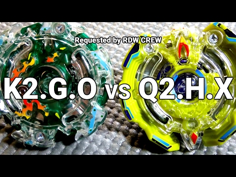 Kaiser Kerbeus .G.O vs Quad Quetzalcoatl .H.X - BATALHA BEYBLADE BURST! ベイブレードバースト