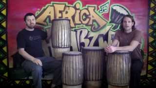 Classical Heartwood Carved Conga Drum Demonstration
