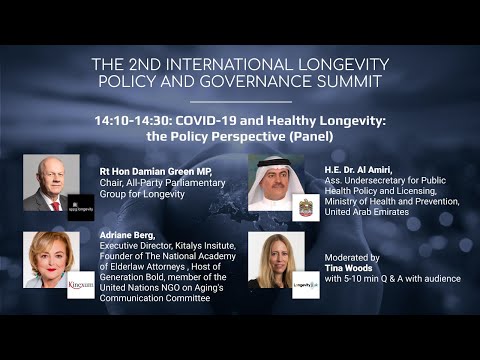 COVID-19 and Healthy Longevity: the Policy Perspective (Panel)