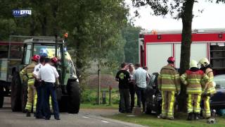 preview picture of video 'Vrouw gewond na botsing tegen boom in Nieuw-Heeten'