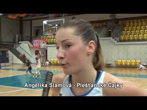 Rozhovor s Angelikou Slamovou po zápase s Uniqa Euroleasing Šopron