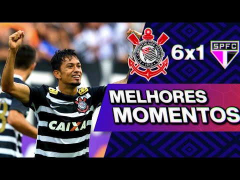 CORINTHIANS 6x1 SÃO PAULO - BRASILEIRÃO 2015 - MELHORES MOMENTOS