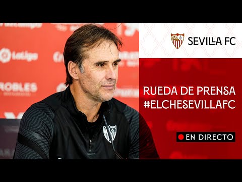 🚨 Rueda de prensa #ElcheSevillaFC 🚨 EN DIRECTO 📡