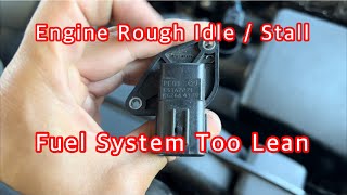 Mazda CX-5 Fuel System Too Lean & MAF Sensor - Codes P0101 / P0102 / P0113 / P0171 / P0171