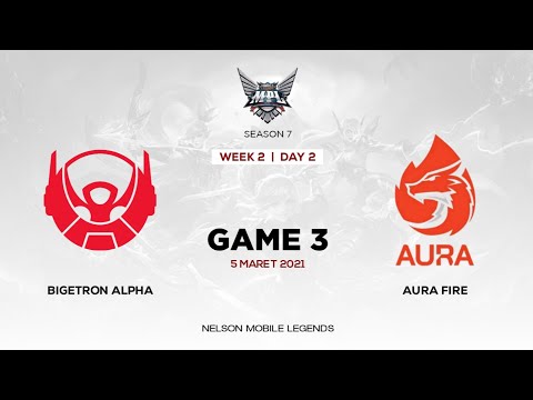 BTR BRANZ SAVAGE! Bigetron Alpha vs Aura Fire Game 3 - MPL Season 7
