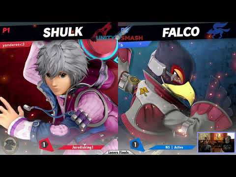 Unity Station #9  - Loser's Finals - jaredisking1 (Shulk) vs N5 | Active (Falco)