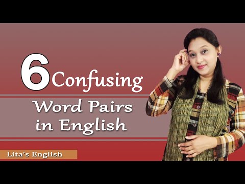 6 Confusing Word Pairs in English that confuse everyone