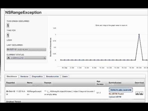 Using mdfind to locate ios crash symbols file (dSYM) for Crittercism