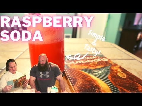 Simple RASPBERRY SODA Recipe From a 1961 Recipe! Tasty & Fast!