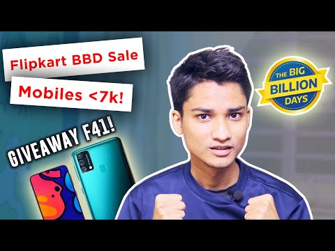 Flipkart Big Billion Day 2020 MOBILE OFFERS, Flipkart Big Billion Days Deals + F41 GIVEAWAY