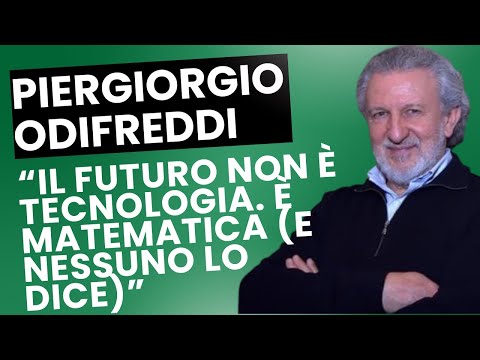 Piergiorgio Odifreddi: “Il futuro NON è tecnologia. È matematica (e nessuno lo dice)”