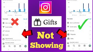Instagram reels gifts option not showing | Instagram reels gifts feature show nahi ho raha hai |