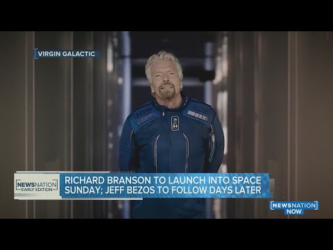 Billionaire Branson set to fly to space aboard Virgin Galactic rocket plane Sunday