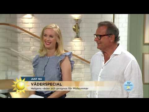 Så blir vädret i helgen: ”Här blir det 26 grader!” - Nyhetsmorgon (TV4)