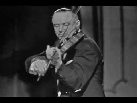 Zino Francescatti - Bazzini, La ronde des Lutins (HQ)