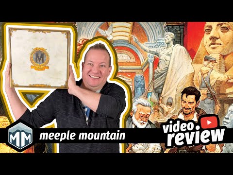 Relics Galore - Museum 2nd Edition How to Play & Review - Boardgame Brody