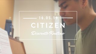 Citizen - Discrete Routine (Piano Cover)