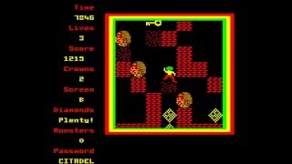 Repton 3 on the Acorn Electron - Screen B