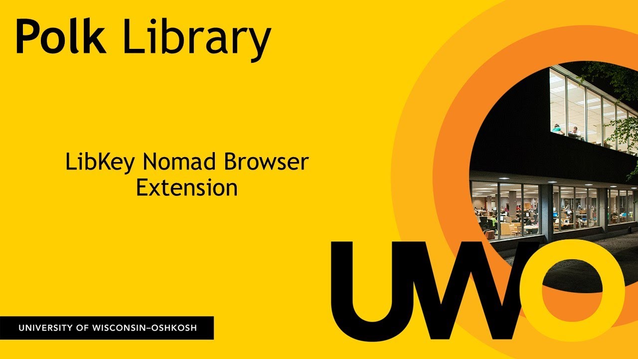 LibKey Nomad Browser Extension