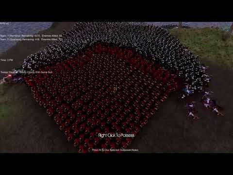 UEBS 500 Spartans vs 5000 Romans