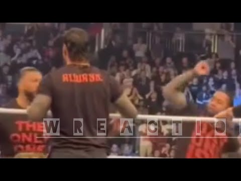 Jimmy Uso & Jey Uso attack Roman Reigns off air - WWE RAW & SMACKDOWN 