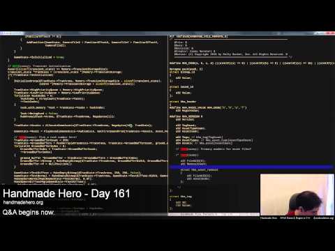 Handmade Hero Day 161 - Finishing the General Purpose Allocator