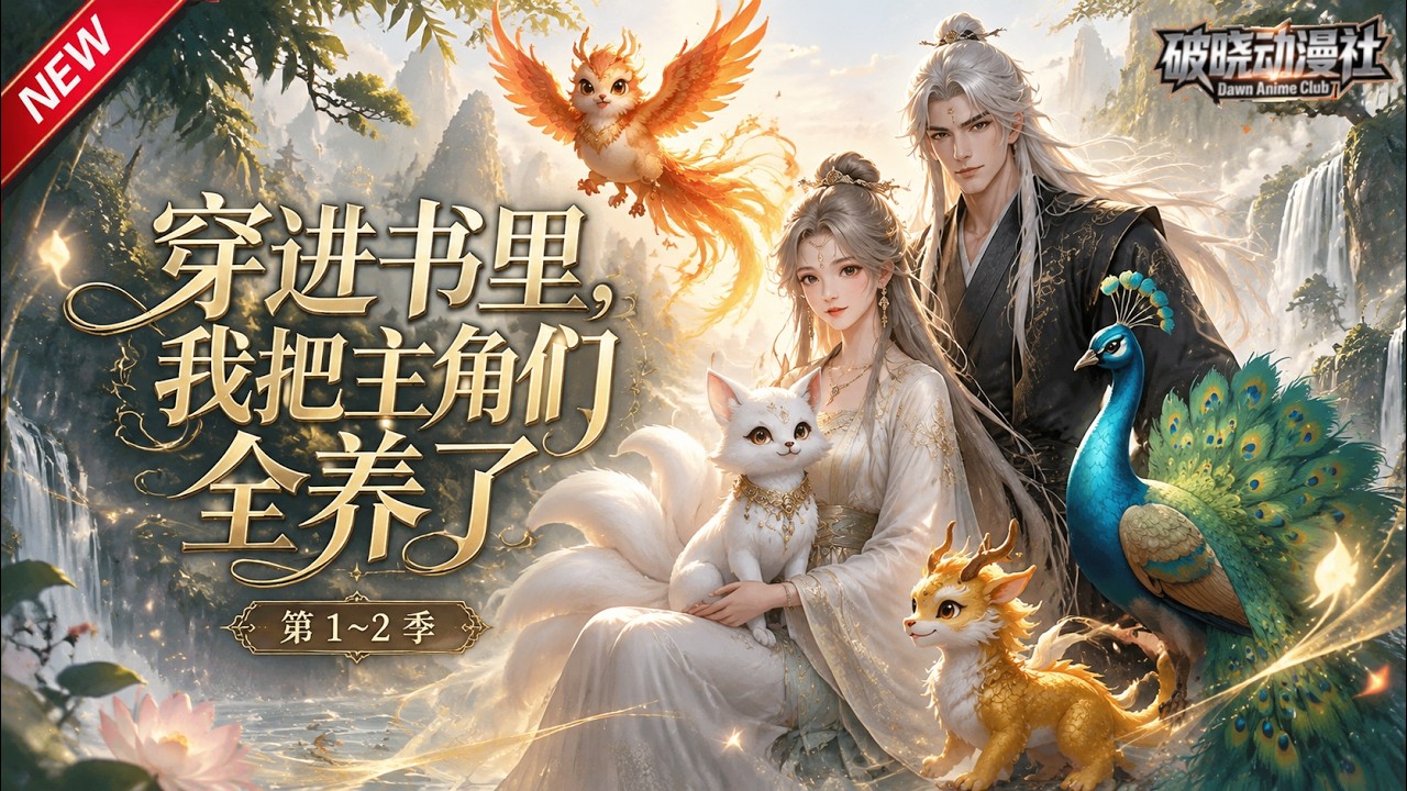 MULTISUB📢新番上线《穿进书里，我把主角们全养了》第1~2季丨穿成反派师尊，为避灭门收养众徒炼丹养娃，偶遇傲娇小师叔追债纠缠！#最新漫剧 #破晓动漫社
