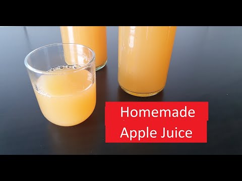 Homemade Fresh Apple Juice Recipe