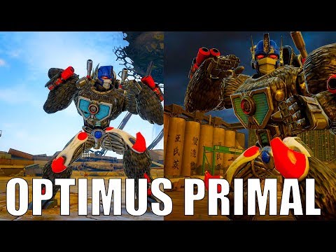 EPIC Optimus Primal Rank Up + Gameplay! (w/SUPERMOVE) - TRANSFORMERS: Forged To Fight