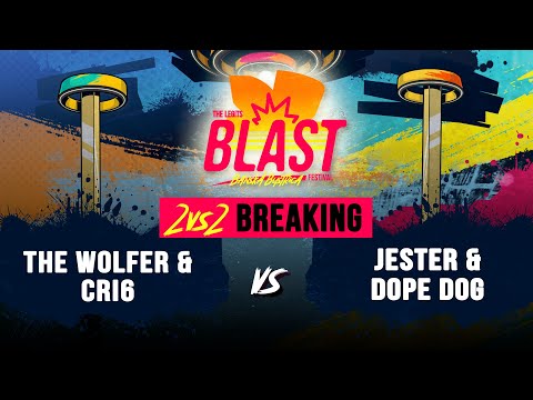 Wolferx Cri6 vs Jester & Dope DOG I Top 32 2vs2 Breaking I The Legits Blast 2023