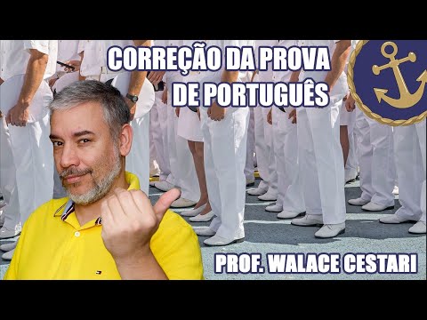 CORREÇÃO DA PROVA DE OFICIAIS - LÍNGUA PORTUGUESA
