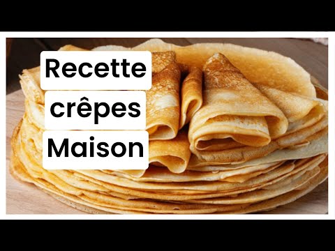 Recette Crêpes ( tout les ingrédients sont en description)