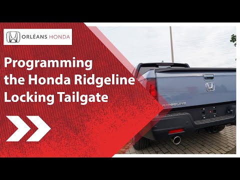Programming the Honda Ridgeline locking tailgate