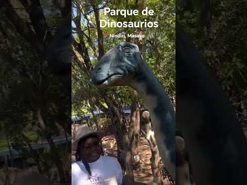 Visitando el Parque de Dinosaurios en 📍 Nindirí, Masaya en #Nicaragua