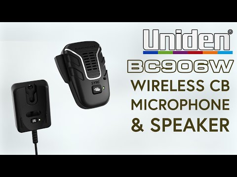 Uniden BC906W Wireless CB Microphone with Speaker